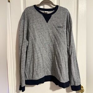 Jack & Jones Blue/Grey Lightweight Crewneck Sweatshirt